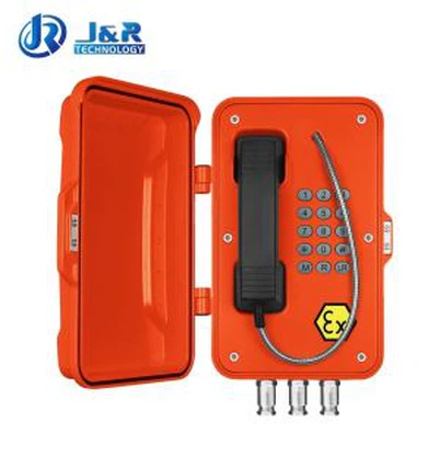 โทรศัพท์ป้องกันการระเบิดทางอุตสาหกรรมแบบอะนาล็อก JREX106-A01